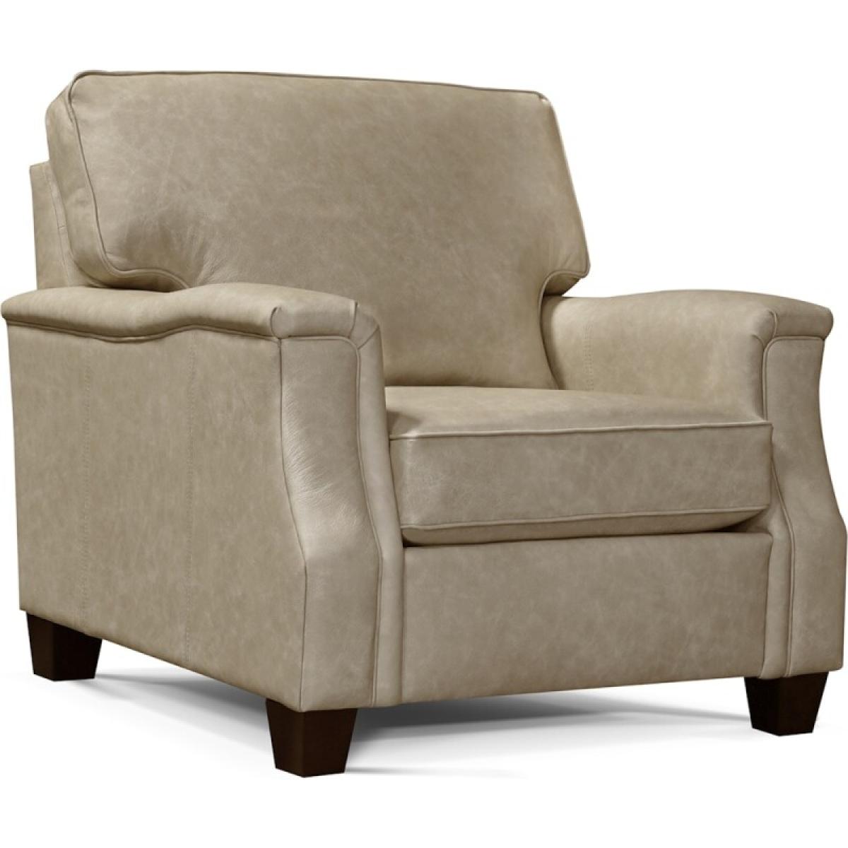 cd5dbd2b844b43ad9749bf63faf3cd27 Salem Leather Chair - Image 1