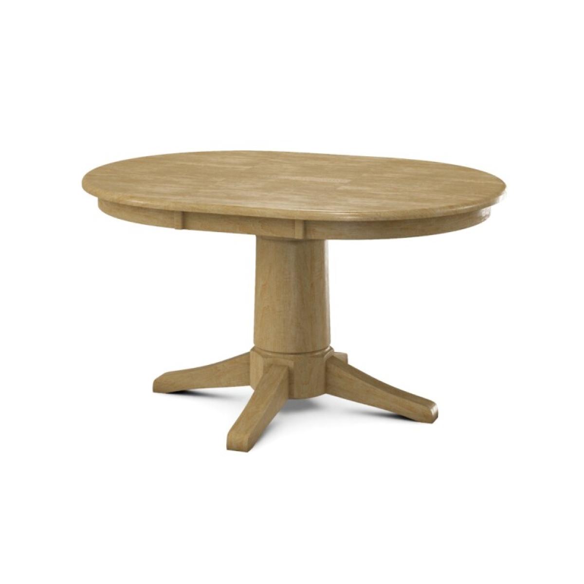 Build Your Own Pedestal Table w/ 30"H Transitional Pedestal for Extension Tops - Image 6