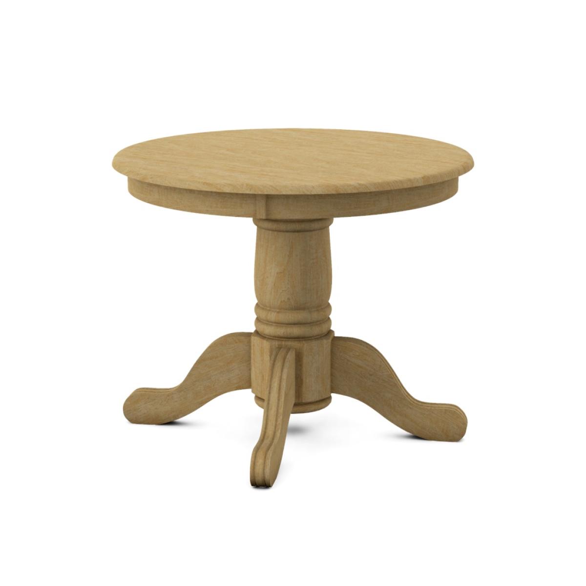 Build Your Own Pedestal Table w/30"H Medium Turned Pedestal for Solid Tops - Image 10