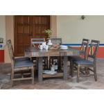 54" Square Dining Table - Loft Brown - Image 3