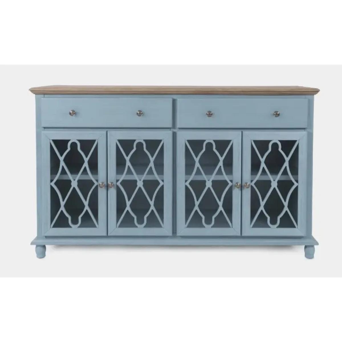 cdbc0a0a45d9fc4ac52bb2faf4ffe317 Aurora Hills 4 Door Accent Cabinet - Image 1