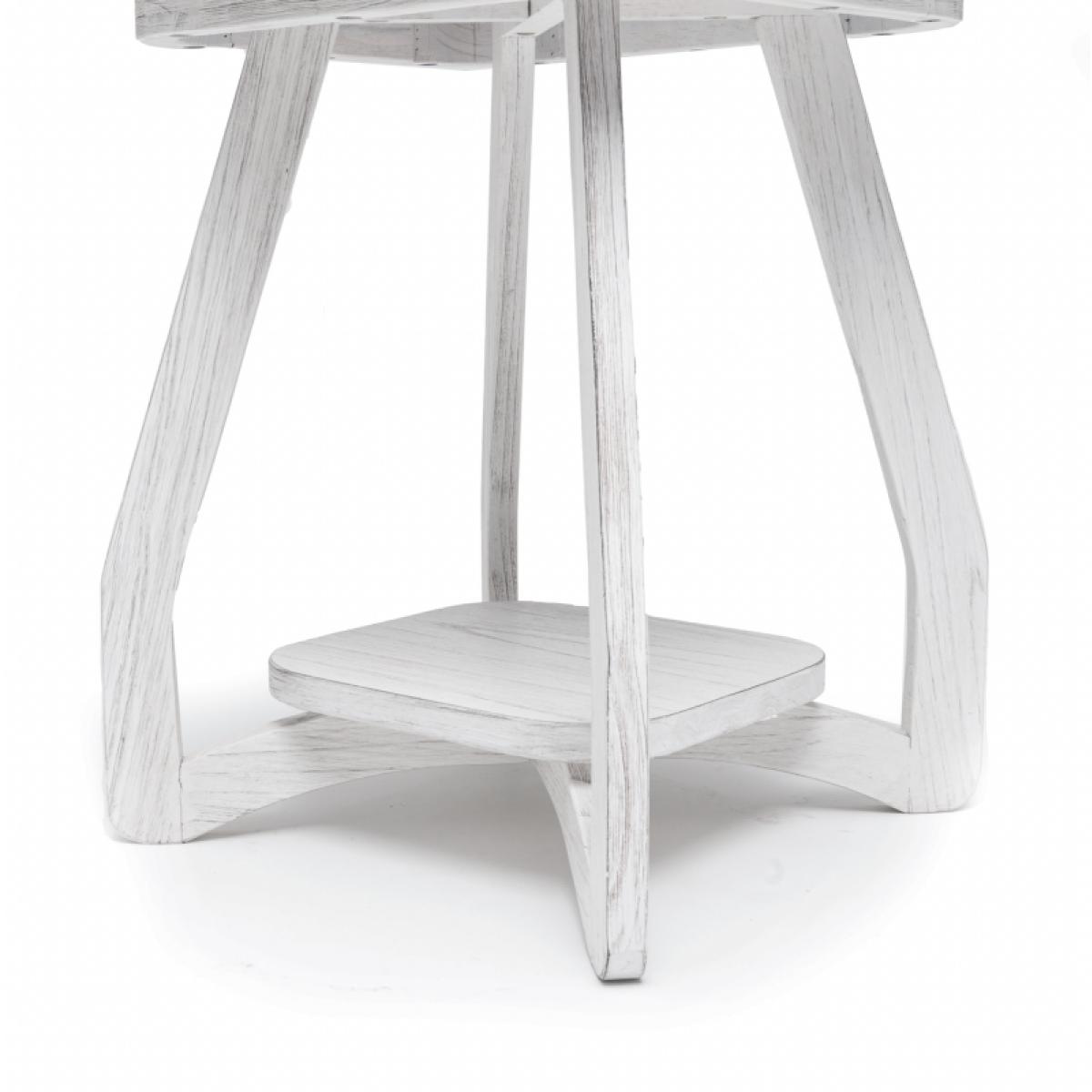 Surfside End Table - Weathered White - Image 7