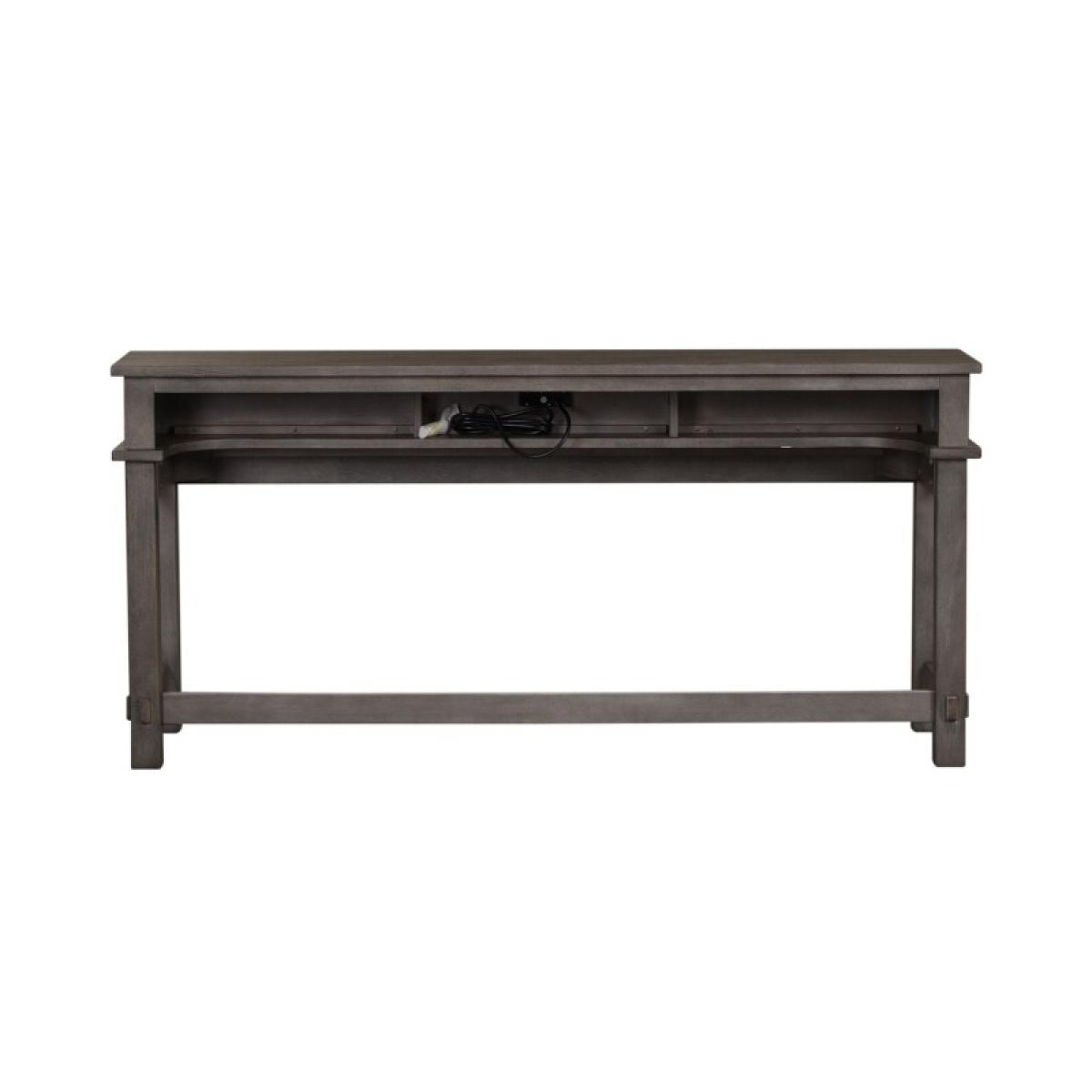 Modern Farmhouse Console Bar Table - Image 8