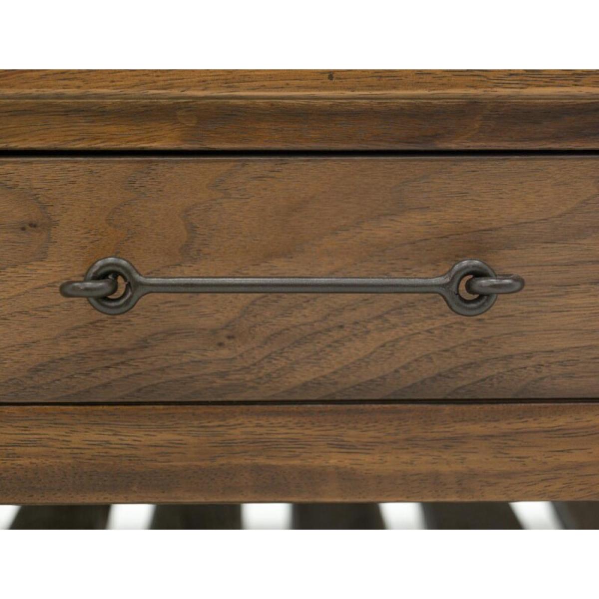 4 Drawer, Cocktail Table - Walnut - Image 7