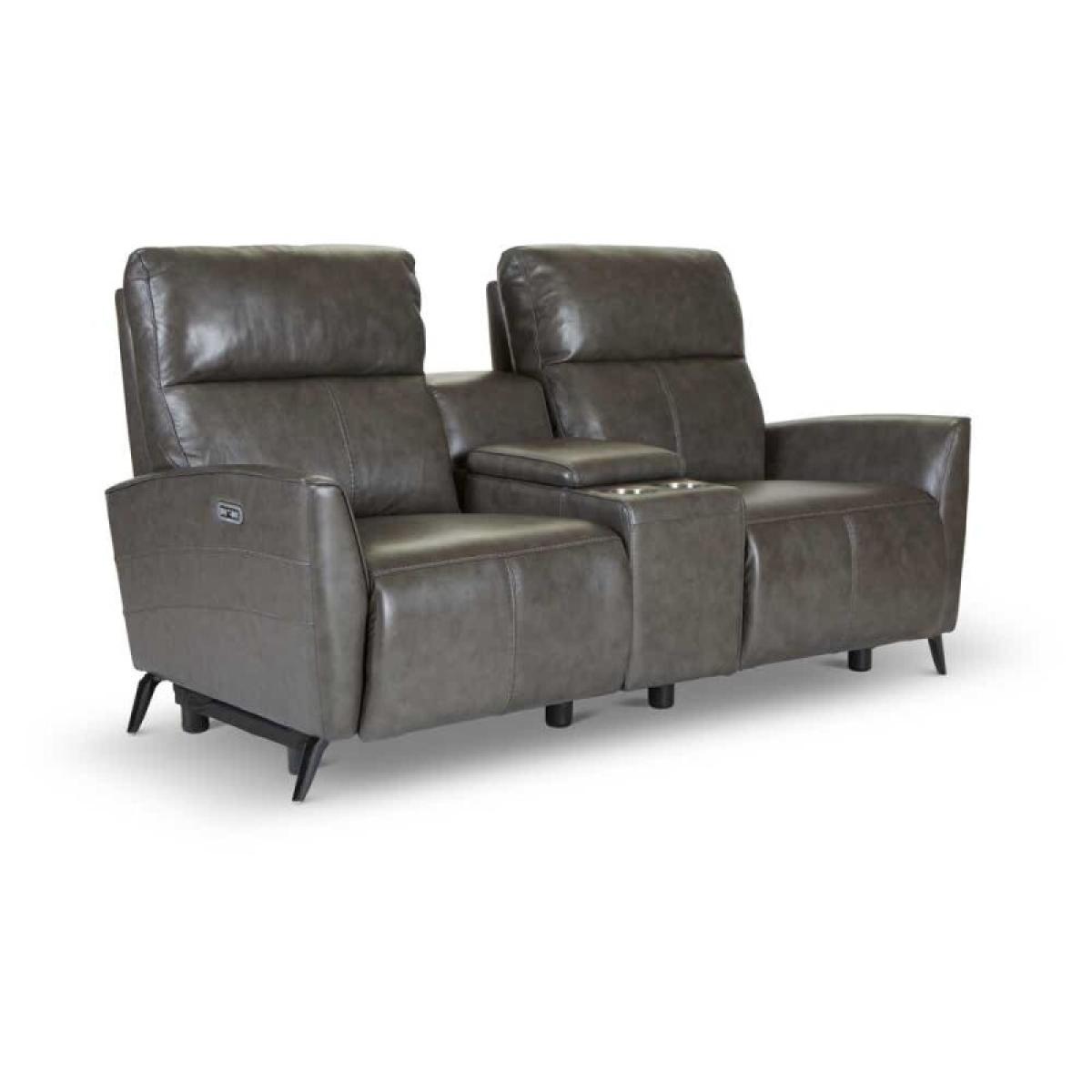 Higbee Power Loveseat W/ Power Headrest - Image 2