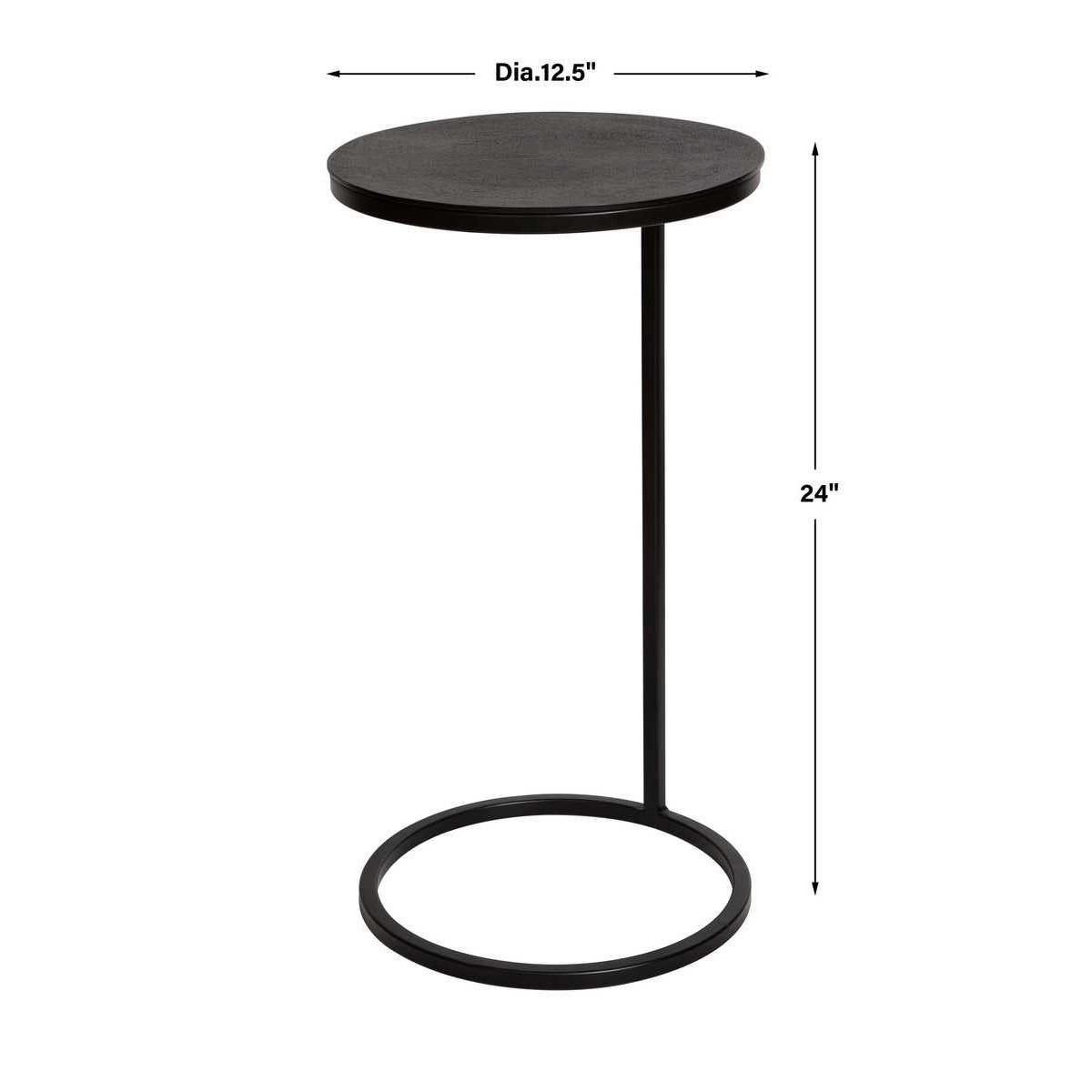 Brunei Accent Table, Bronze - Image 9