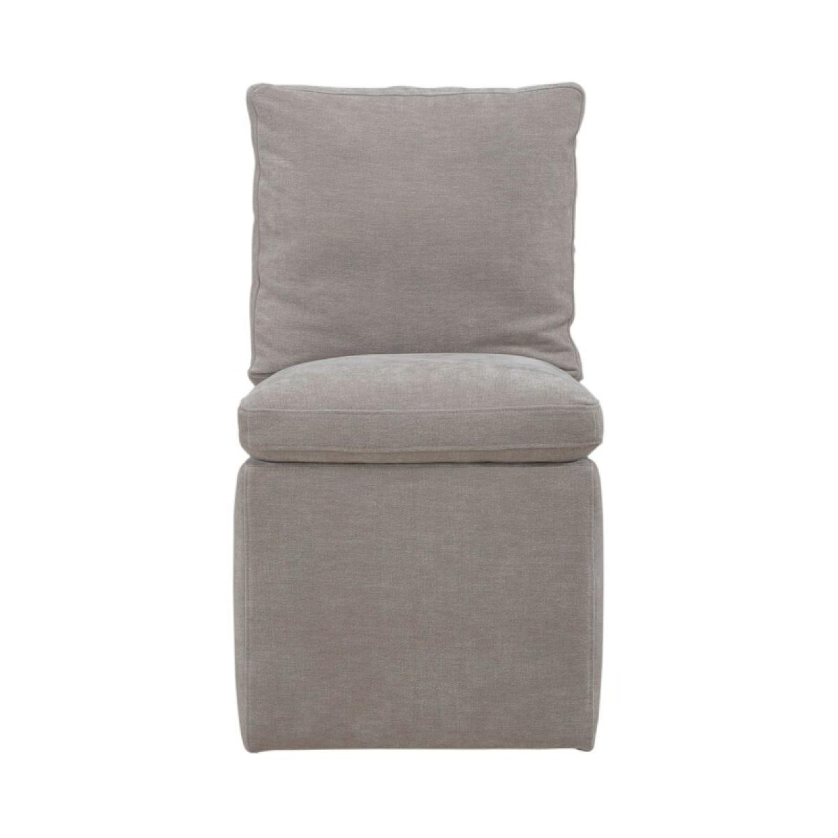 Accent Dining Chair w/ Casters - Truffle - Image 6