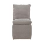 Accent Dining Chair w/ Casters - Truffle - Image 6