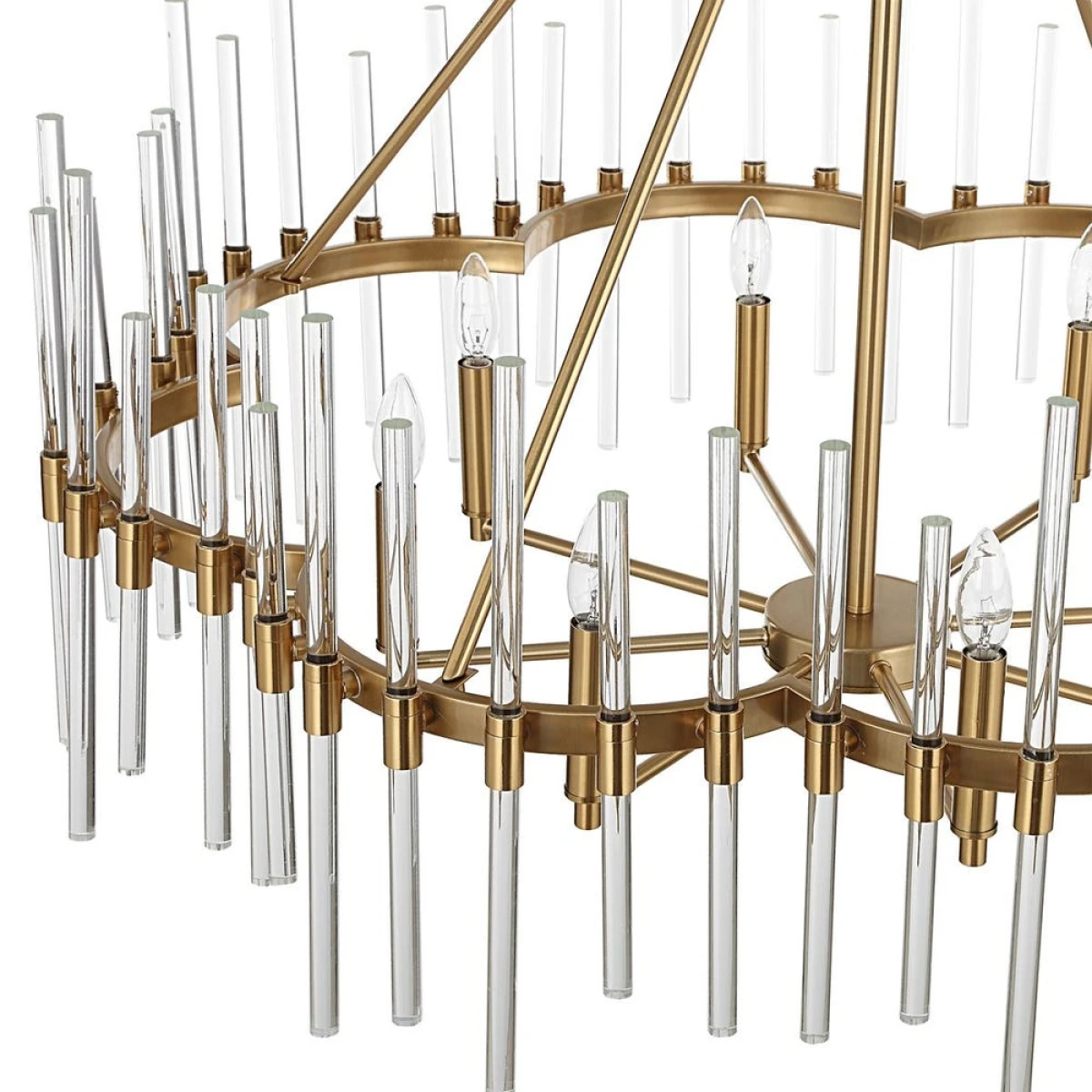 Crystal Stick, 8 Lt Chandelier - Image 11