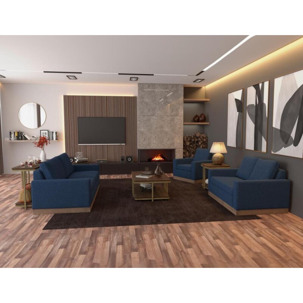 Wooden Frame & Base, Loveseat - Georgia - Image 3