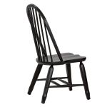 Treasures Bow Back Side Chair - Black - Image 7