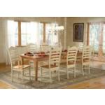 Farmhouse Solid Thick Table Top w/ Turned Legs (Set of 5) - T-51B - Image 5