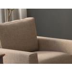 Blackburn Metal & Wood Base, Armchair - Image 8