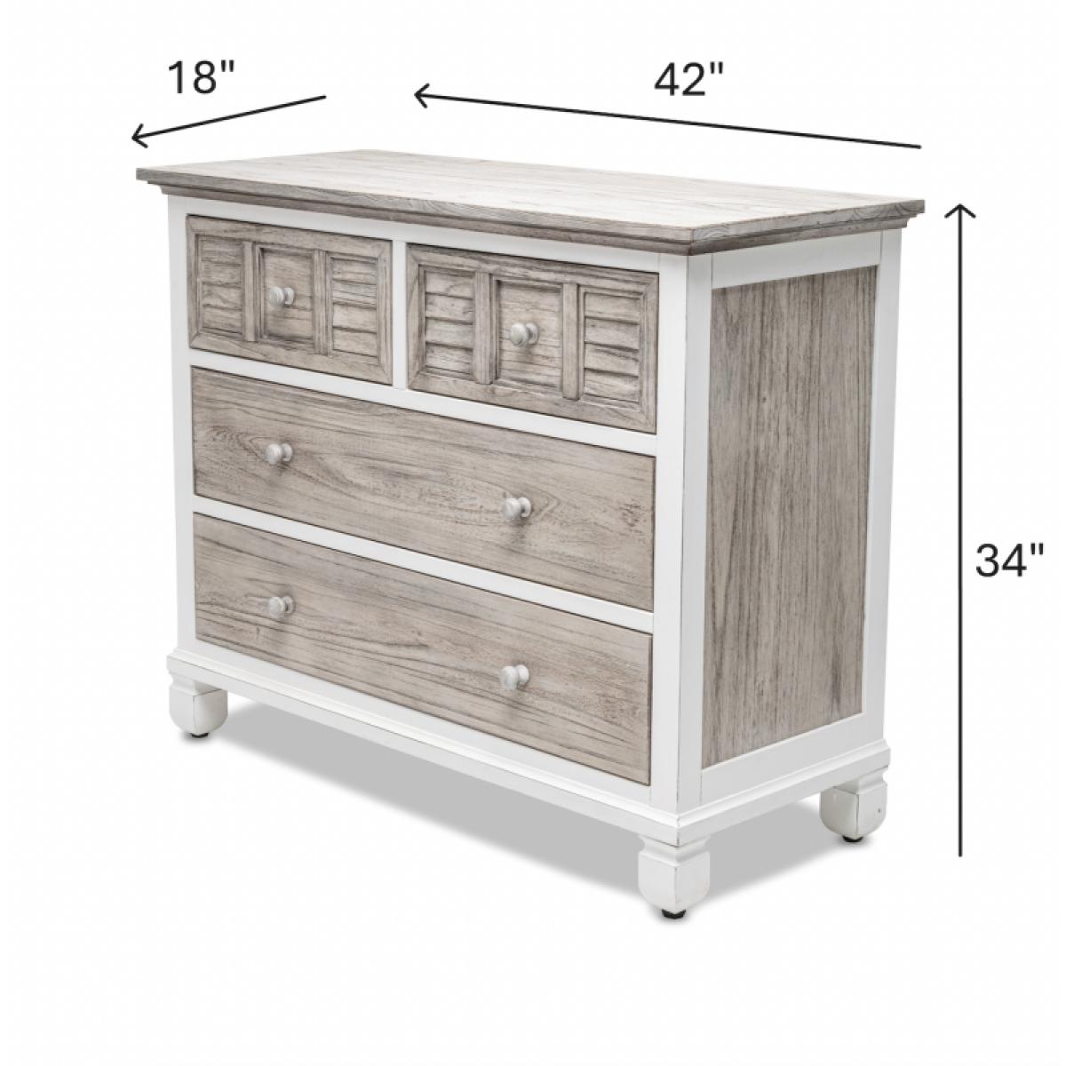 Islamorada 4 Drawer Chest / Single Chest - Image 12