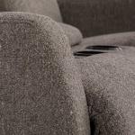 Lennon Power Wall Reclining Loveseat W/ Headrest & Console - Image 15