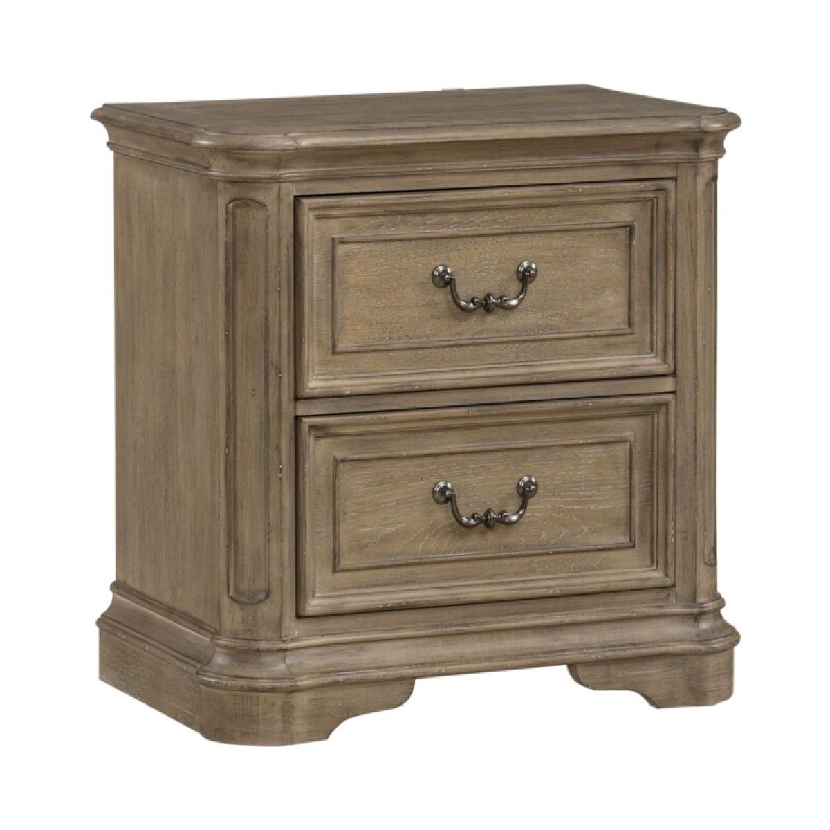 Magnolia Manor 2 Drawer Nightstand - Image 3
