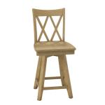 24'' XX Back Swivel Counter Stool - Image 4