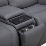 Chapman Loveseat w/ Console P2 & ZG - Image 11