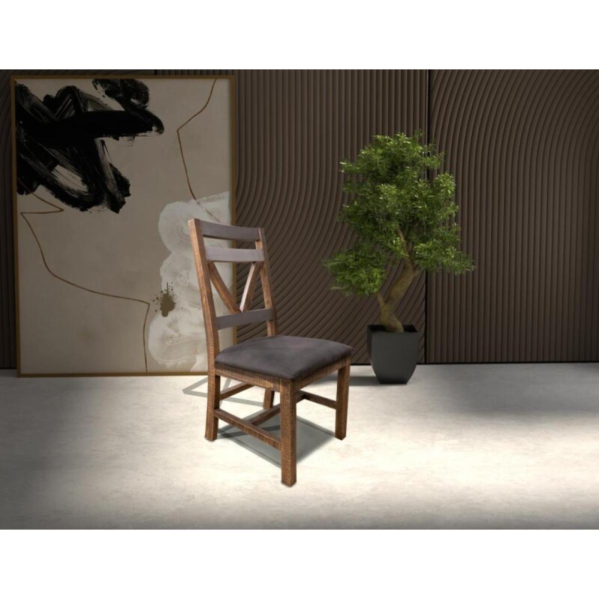 Wooden Chair - Loft Brown - Image 3
