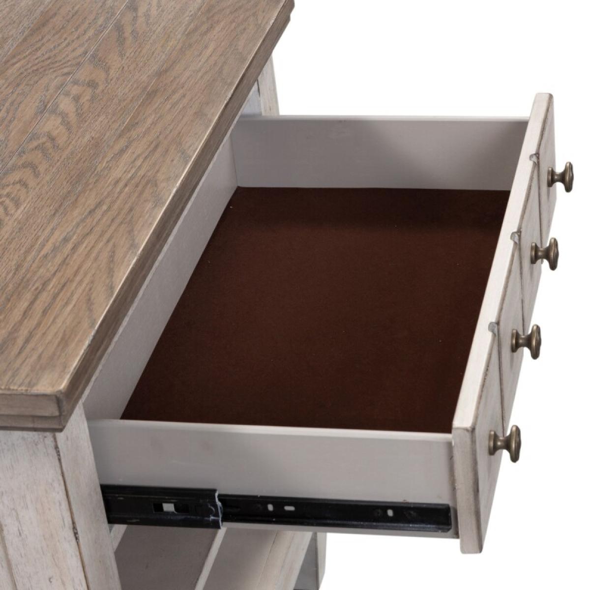 Heartland 1 Drawer Night Stand w/ Charging Station - Image 10