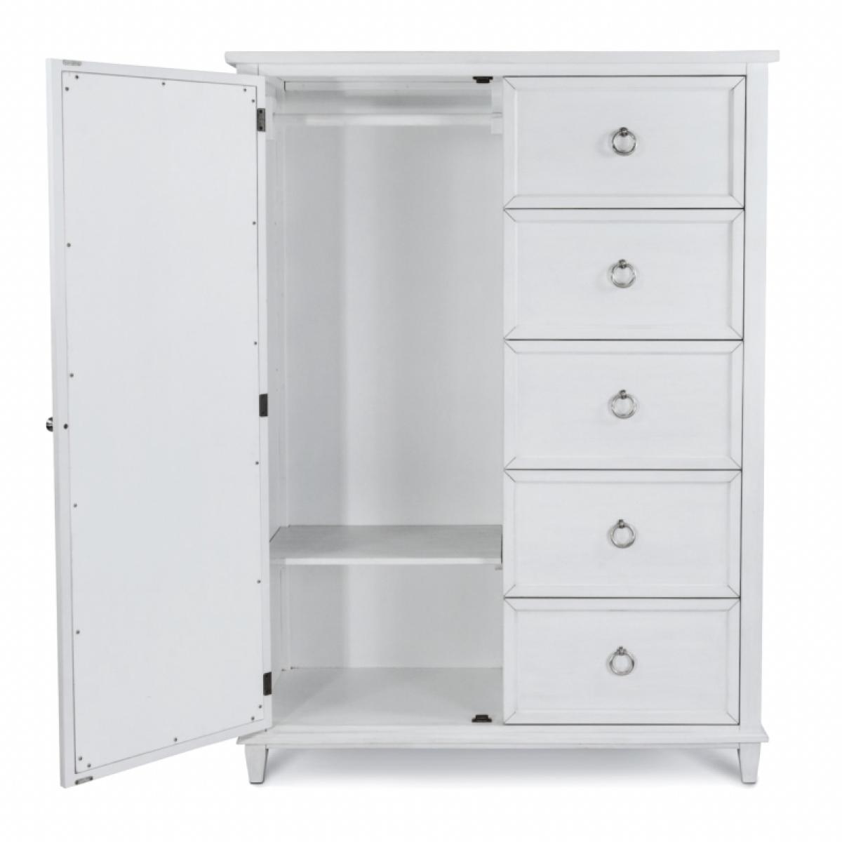 Point Breeze Mirrored Door Chest - Image 4