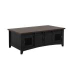 4 Sliding Doors, 4 Metal Mesh Doors Cocktail Table - Pueblo - Image 6