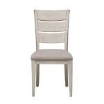 Farmhouse Reimagined Ladder Back Uph Side Chair (RTA) - Image 4