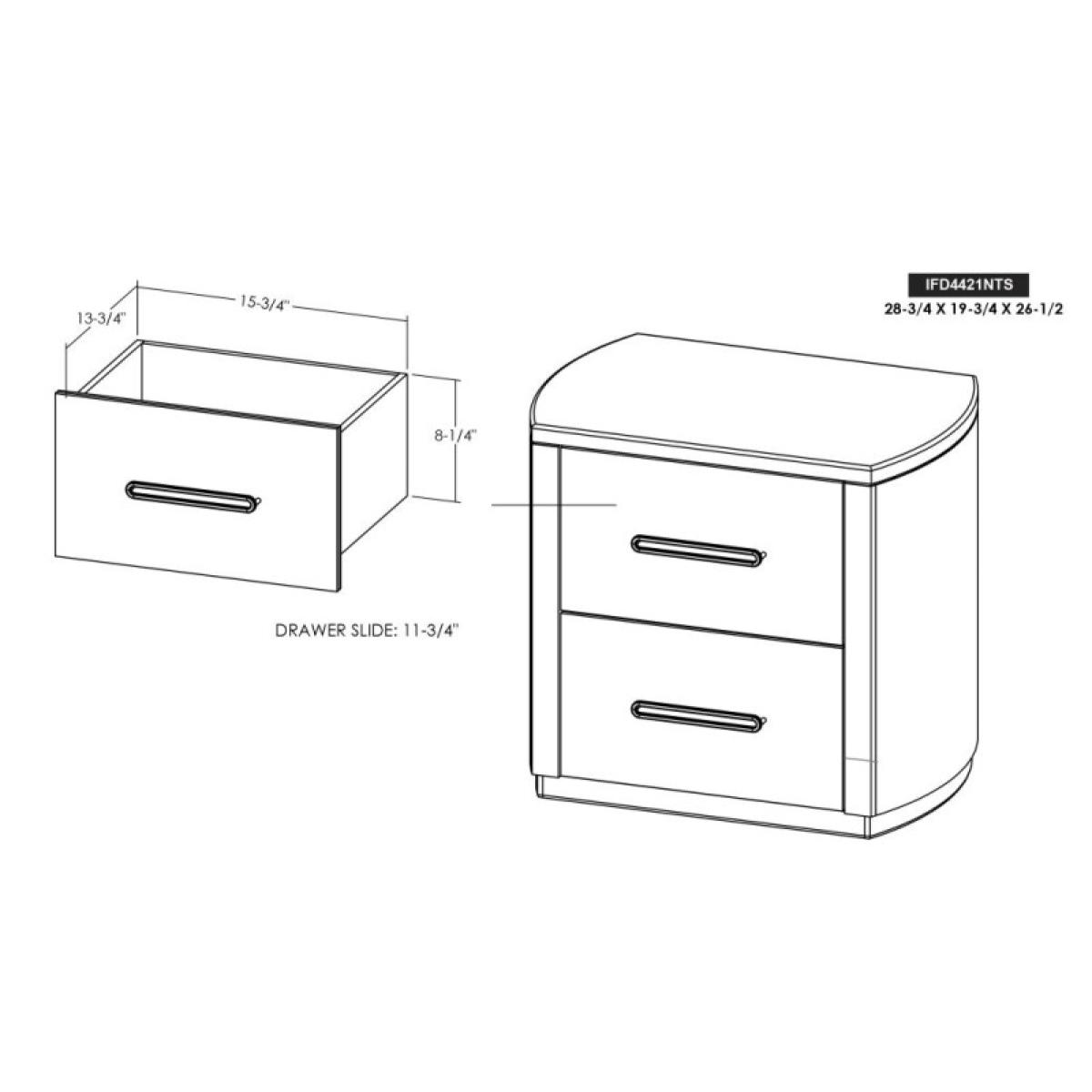 2 Drawer, Nightstand - Balam - Image 9