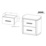 2 Drawer, Nightstand - Balam - Image 9