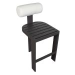 Bolster Back Outdoor Bar Stool - Image 11