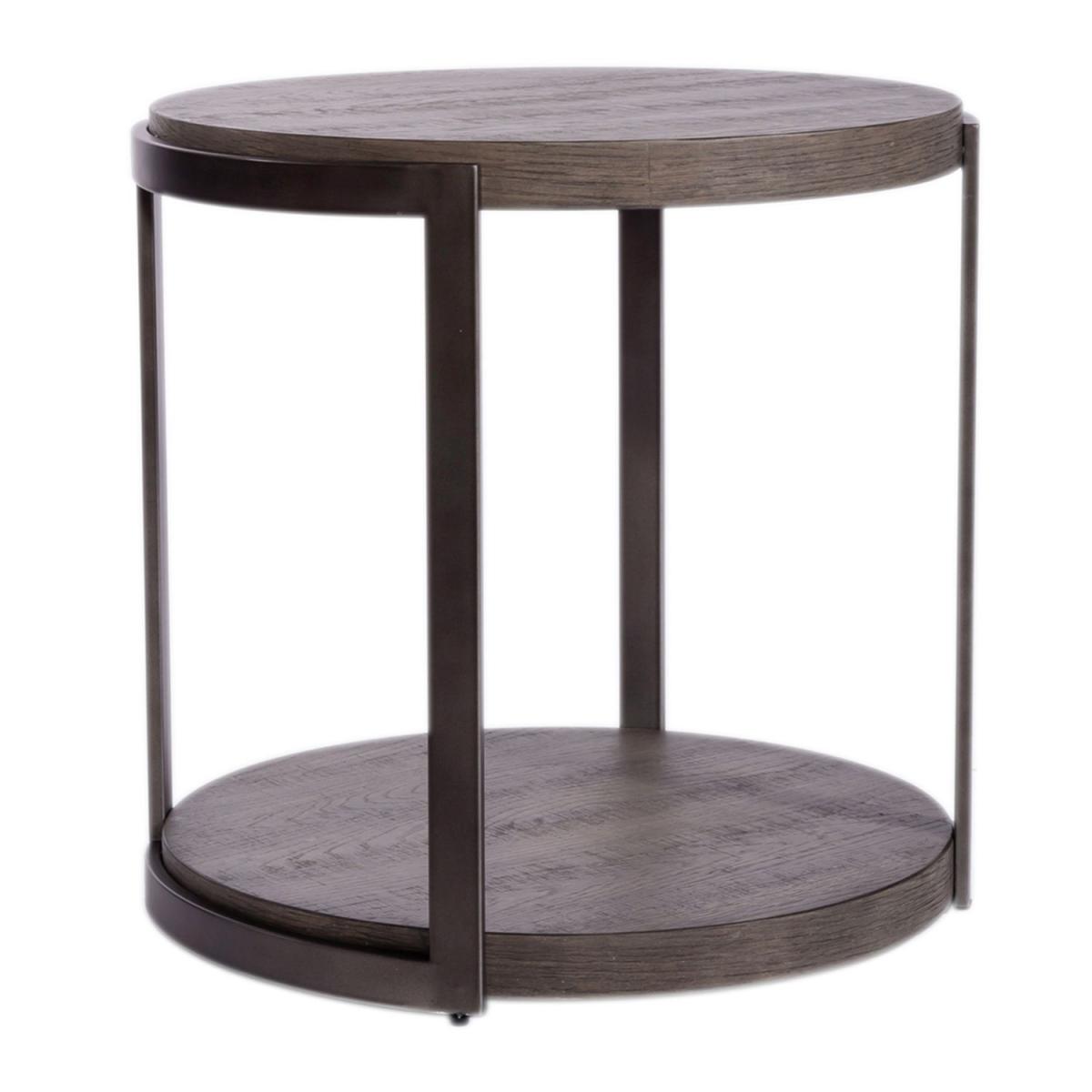 Modern View Round End Table - Image 5