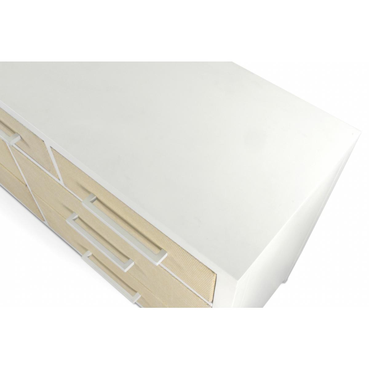 Miramar 7 Drawer Woven Dresser - Image 7