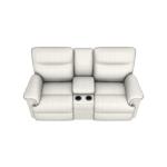 Jay Power Reclining Loveseat W/ Headrest, Lumbar & Console - Image 3