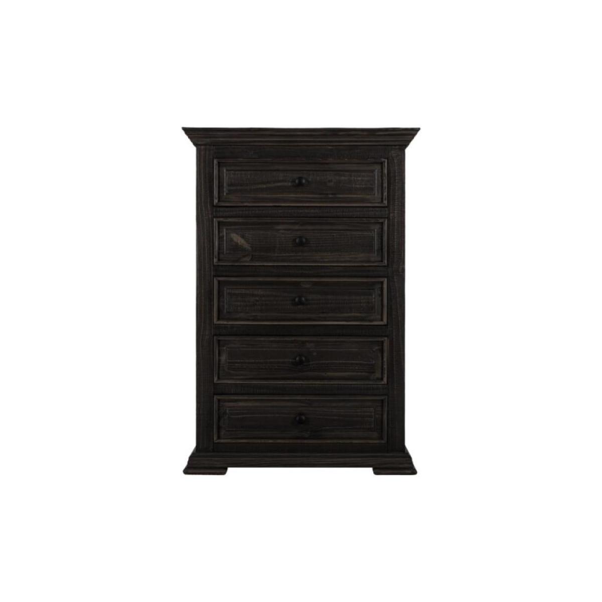 5 Drawer, Chest - Terra Dark - Image 2
