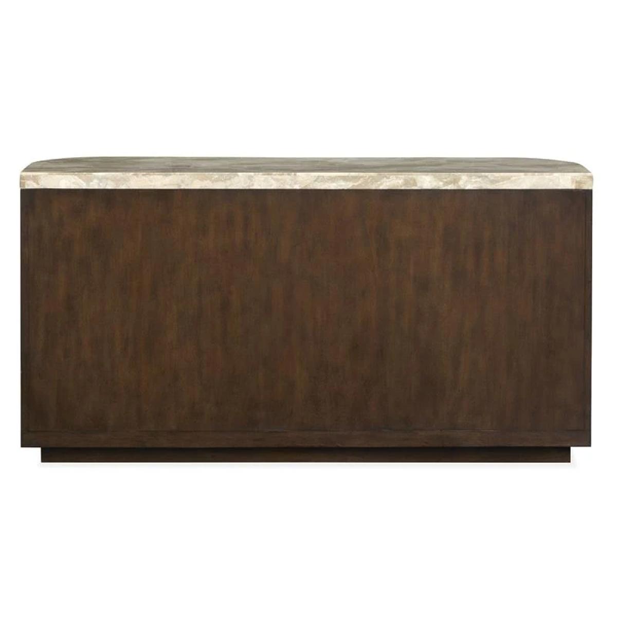 McPherson T6351-75 Demilune Sofa Table - Image 5
