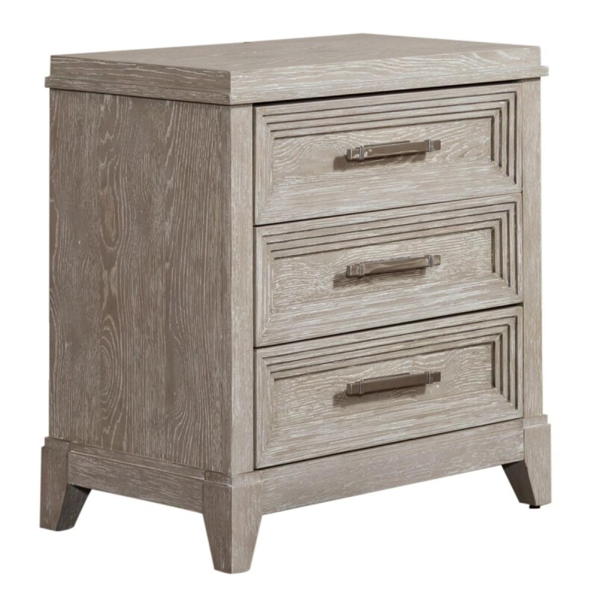 Belmar King Uph Bed, Dresser & Mirror, Chest, Night Stand - Image 6