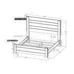 6/6 Eastern King Headboard - Merida - Image 8