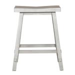 Creations 24 Inch Sawhorse Counter Stool - White - Image 4