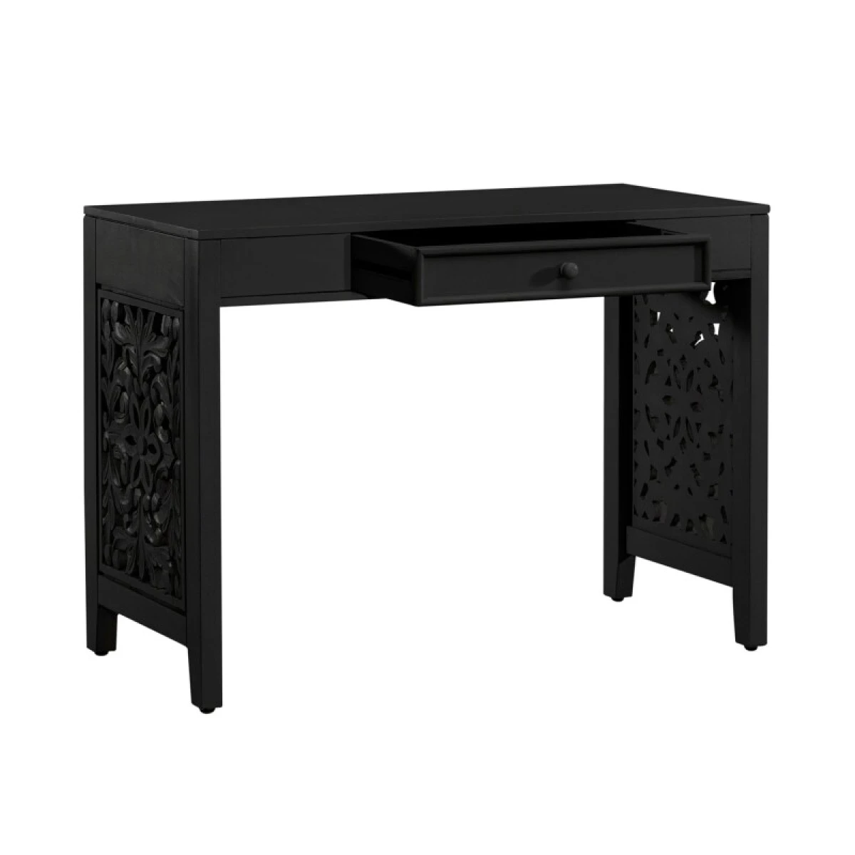Accent Writing Desk- Black - Image 8