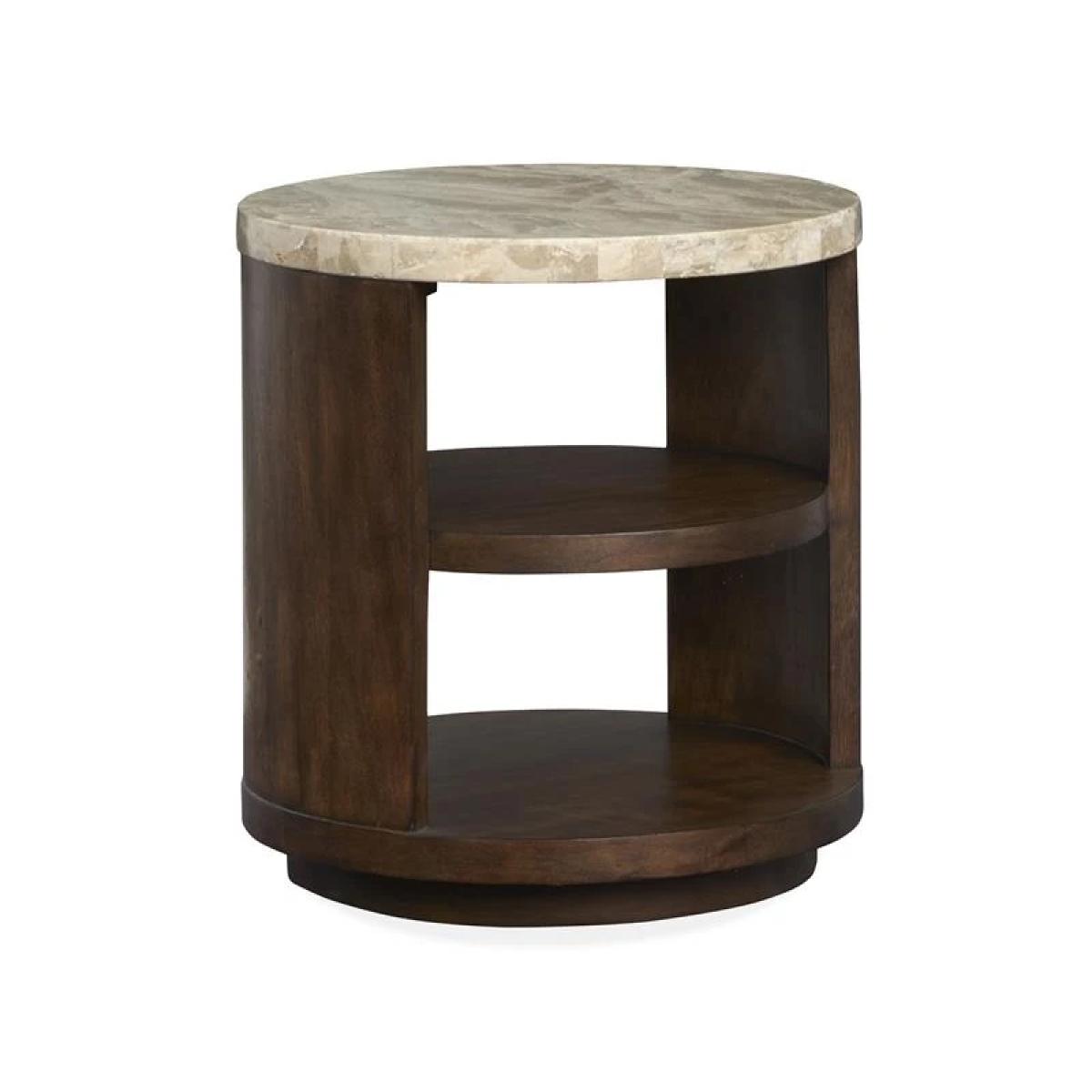 d1a5b94f130fb8fe22dc4ca124fc8417 McPherson T6351-05 Round End Table - Image 1