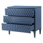 Colby 3 Drawer Chest, Blue - Image 7