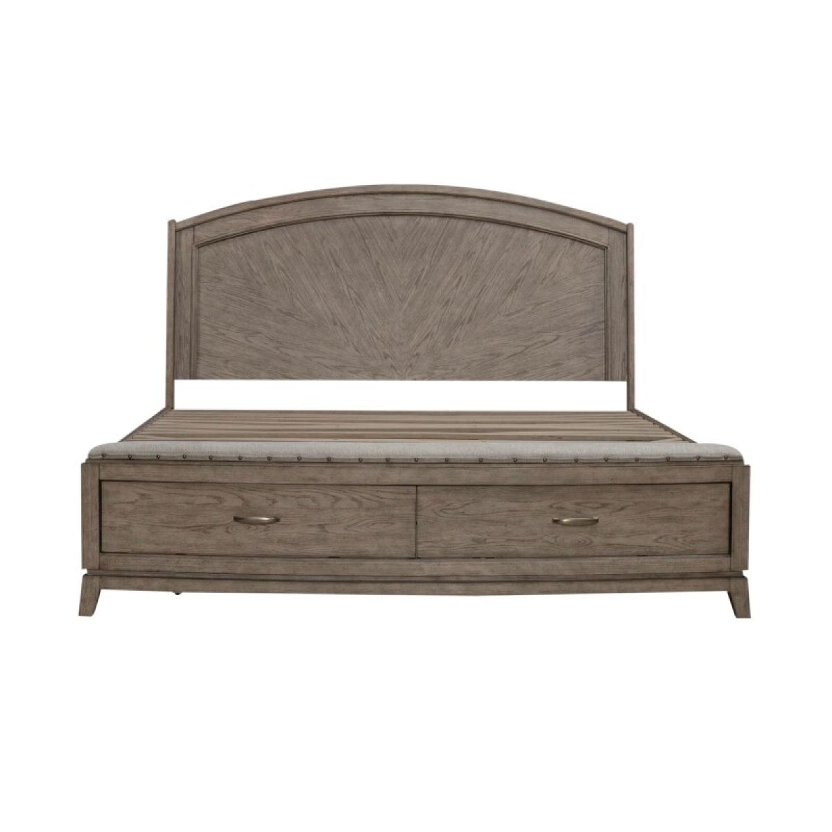 King Panel Storage Bed - Image 4