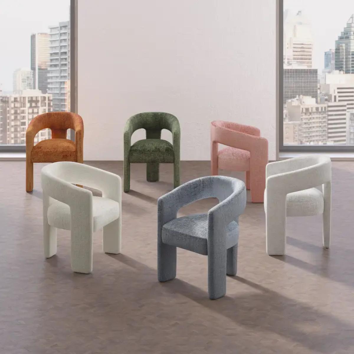 Gwen Open-back Upholstered Chair - Image 26