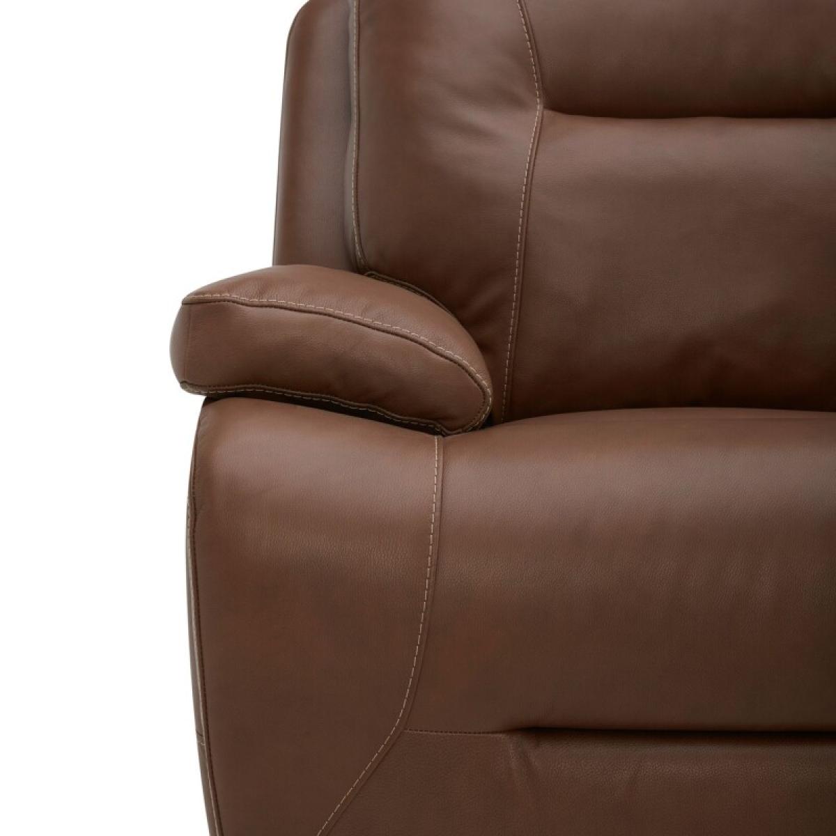 Loveseat w/Console P3 & ZG - Saddle - Image 12