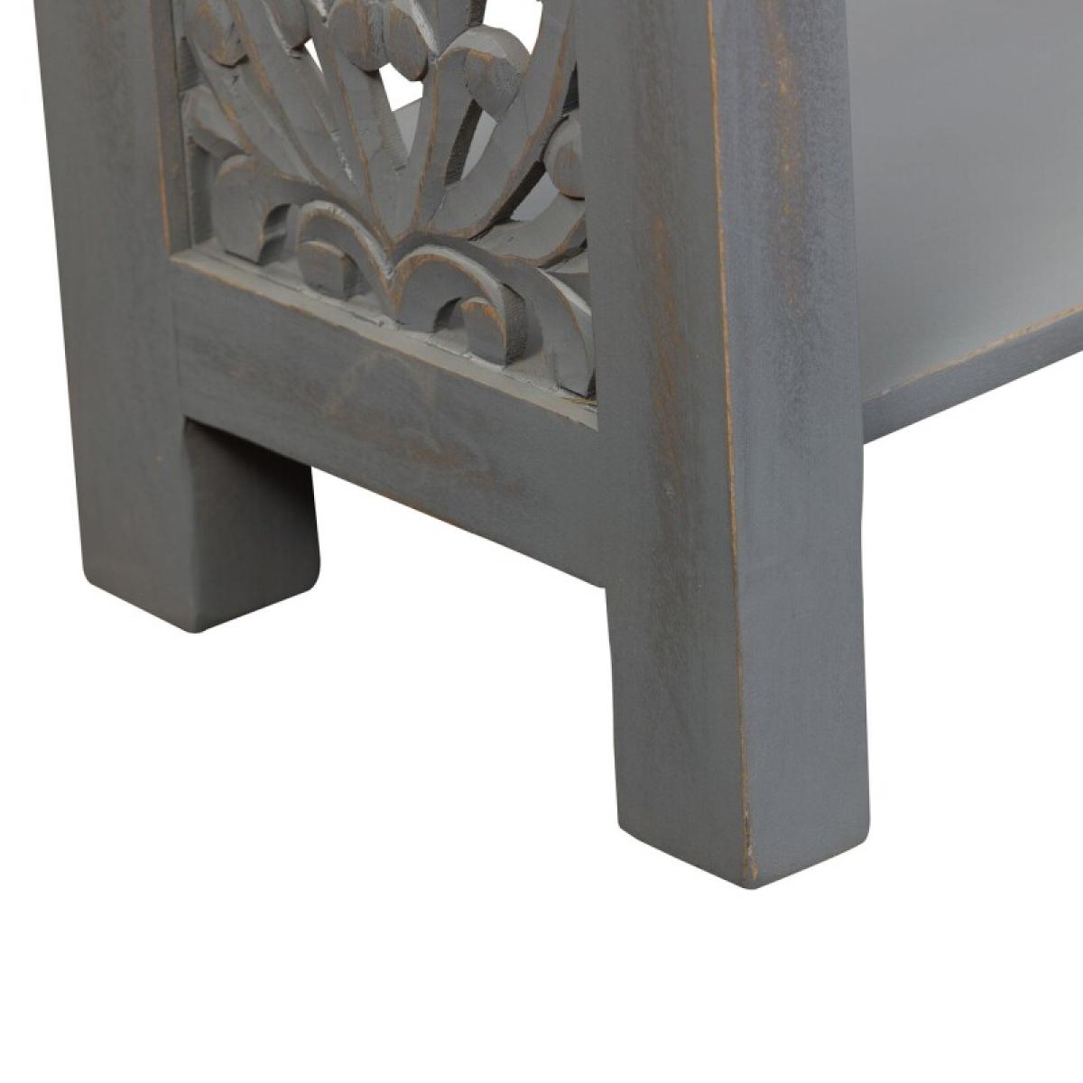 Trellis Lane Accent Bookcase- Grey - Image 10