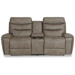 Soren Power Reclining Loveseat W/ Headrest & Console - Image 3