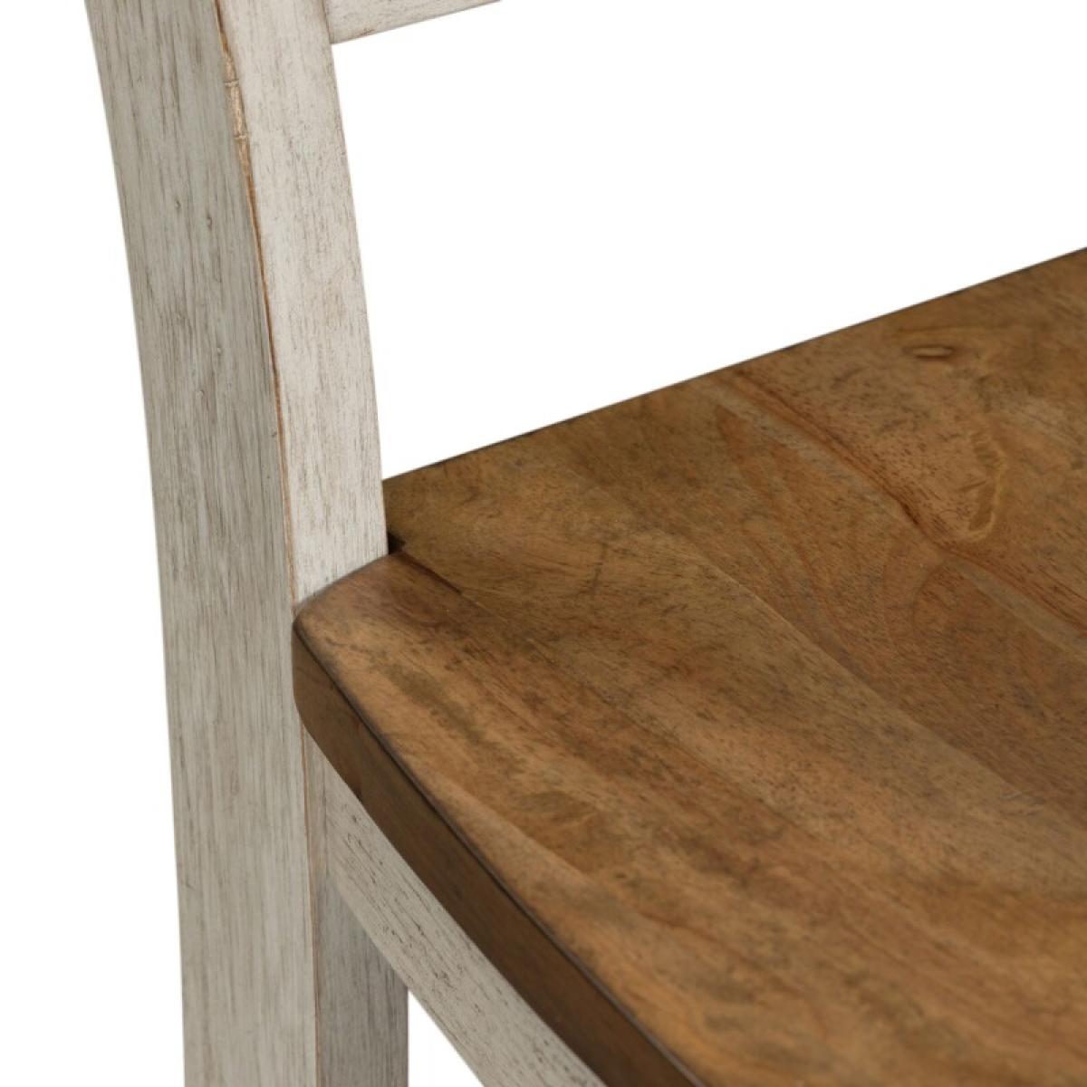 Farmhouse Reimagined Ladder Back Side Chair (RTA) - Image 6