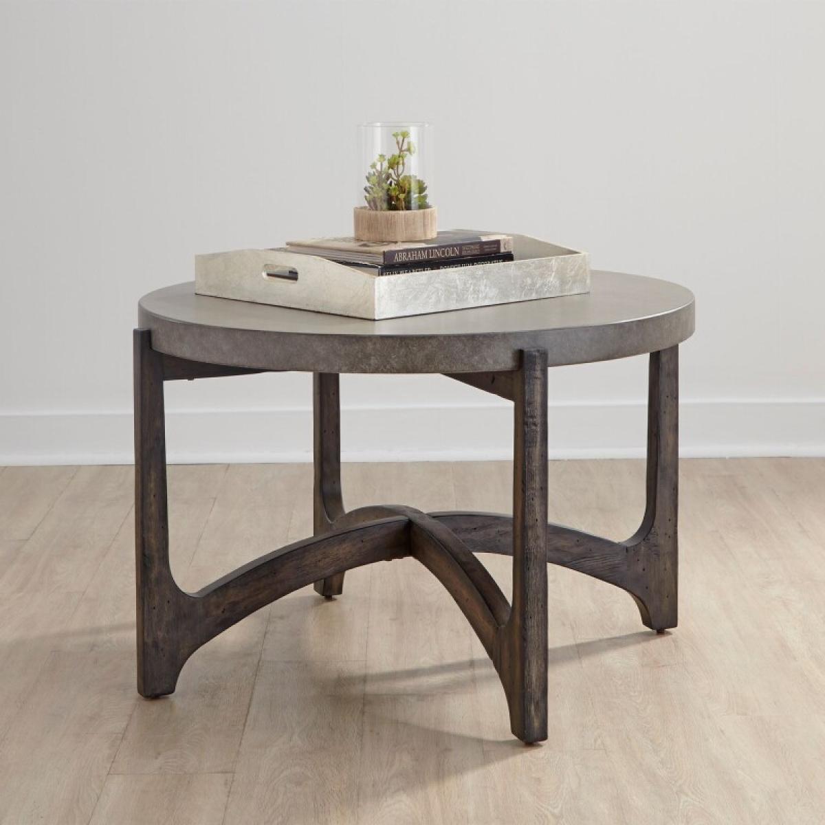 Cascade Round Cocktail Table - Image 2