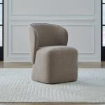 Accent Dining Chair w/ Casters - Truffle