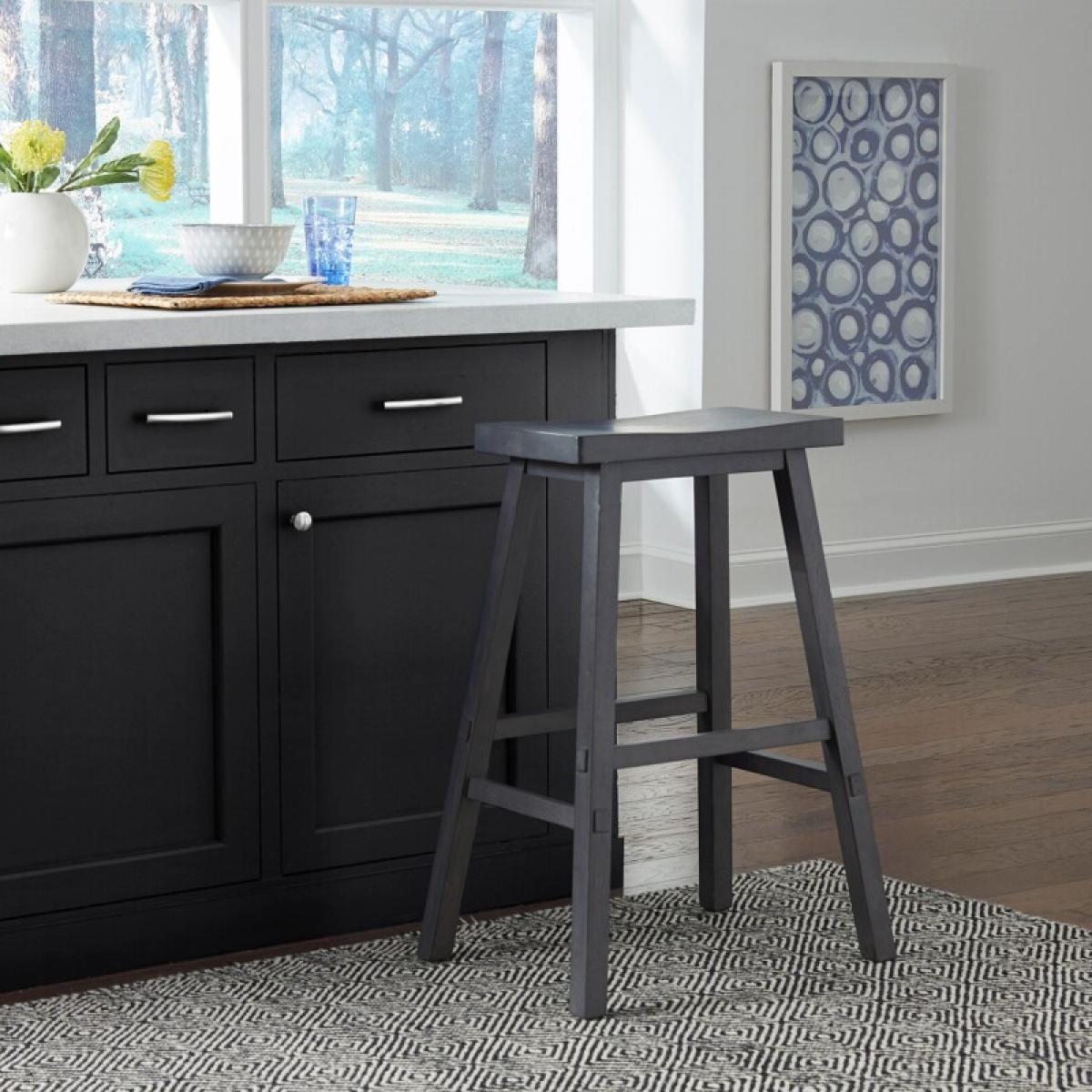 30 Inch Sawhorse Stool- Slate - Image 2